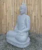  Product image 2 of the product “Seated Buddha made of Riverstone in Dhyana position - gesture of meditation, H. 85cm. ”